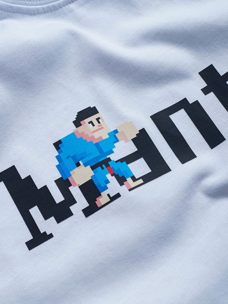 MANTO bjj 16bit t-shirt-white